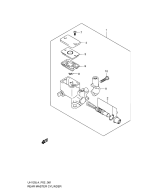SUZUKI, Suzuki UH125 L4, HINTERER HAUPTBREMSZYLINDER