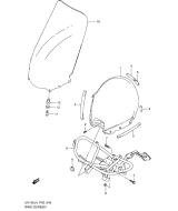 SUZUKI, UH 125 Burgman L4, WINDSCHUTZSCHEIBE