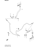 SUZUKI, UH 125 Burgman L4, HINTERER BREMSSCHLAUCH
