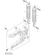 SUZUKI, UH 125 Burgman L4, HINTERER SCHWINGARM