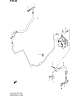 SUZUKI, UH 125 Burgman L4, HINTERER BREMSSCHLAUCH