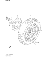 SUZUKI, UH 125 Burgman L4, HINTERRAD