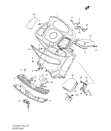 SUZUKI, UH 125 Burgman L4, FRONT BOX