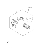 SUZUKI, UH 125 Burgman L4, SCHLOSS SATZ