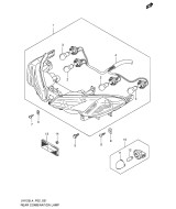 SUZUKI, Suzuki UH125 L4, KOMBINATIONSLAMPE HINTEN