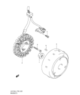 SUZUKI, UH 125 Burgman L4, ZUENDMAGNET