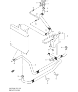 SUZUKI, Suzuki UH125 L4, KUEHLER LEITUNG