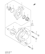 SUZUKI, UH 125 Burgman L4, WASSER PUMPE