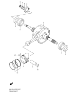 SUZUKI, Suzuki UH125 L4, KURBELWELLE