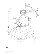 SUZUKI, Suzuki UH125 L4, TREIBSTOFF TANK