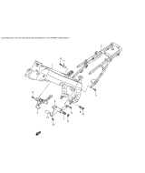 SUZUKI, DL 1000 V-Strom K6, RAHMEN ABDECKUNG