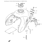 SUZUKI, DL 1000 V-Strom K6, TREIBSTOFF TANK