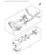 SUZUKI, DL 1000 V-Strom K6, RUECKLICHT