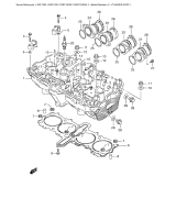 SUZUKI, GSF 1200 Bandit Y, ZYLINDER KOPF