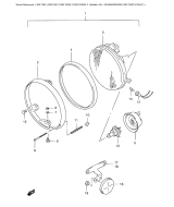 SUZUKI, GSF 1200 Bandit Y, SCHEINWERFER