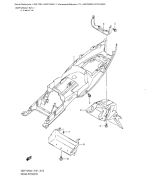 SUZUKI, GSF 1250 A Bandit L1, HINTERER KOTFLUEGEL