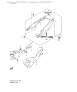 SUZUKI, GSF 1250 A Bandit L1, RAHMEN VERKLEIDUNG