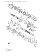 SUZUKI, GSF 1250 A Bandit L1, GETRIEBE