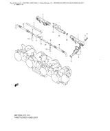 SUZUKI, GSF 1250 A Bandit L1, DROSSELKLAPPE SCHLAUCH ANSCHLUSS