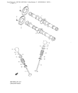 SUZUKI, GSF 1250 A Bandit L1, NOCKENWELLE VENTIL