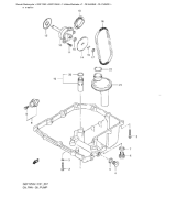 SUZUKI, GSF 1250 A Bandit L1, OELWANNE OEL PUMPE