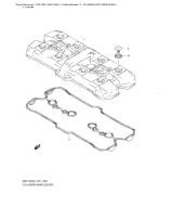 SUZUKI, GSF 1250 A Bandit L1, ZYLINDER KOPF ABDECKUNG