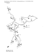 SUZUKI, GSF 1250 A Bandit L1, FRONT BREMS LEITUNG