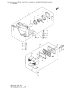 SUZUKI, GSF 1250 A Bandit L1, KOMBINATIONSLAMPE HINTEN