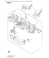 SUZUKI, GSF 1250 SA Bandit L2, DROSSELGEHAEUSE