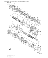 SUZUKI, GSF 1250 SA Bandit L2, GETRIEBE