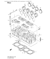 SUZUKI, GSF 1250 SA Bandit L2, ZYLINDER KOPF