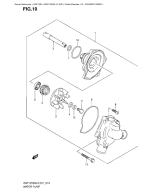 SUZUKI, GSF 1250 SA Bandit L2, WASSER PUMPE