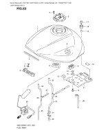 SUZUKI, GSF 1250 SA Bandit L2, TREIBSTOFF TANK