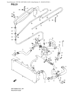 SUZUKI, GSF 1250 SA Bandit L2, KUEHLER LEITUNG