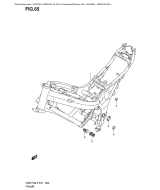 SUZUKI, GSR 750 L2, RAHMEN ABDECKUNG