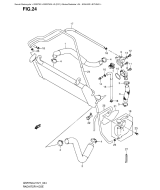 SUZUKI, GSR 750 L2, KUEHLER LEITUNG