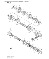 SUZUKI, GSR 750 L2, GETRIEBE