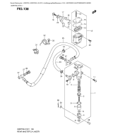 SUZUKI, GSR 750 L2, HINTERER HAUPTBREMSZYLINDER