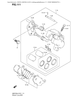 SUZUKI, GSR 750 L2, FRONT BREMSSATTEL