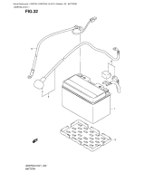 SUZUKI, GSR 750 L2, BATTERIE