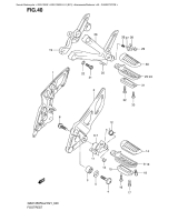 SUZUKI, GSX 1250 FA L2, FUSSSTUETZE