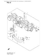 SUZUKI, GSX 1250 FA L2, DROSSELGEHAEUSE