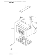 SUZUKI, GSX 1250 FA L2, BATTERIE