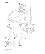 SUZUKI, GSX 1250 FA L2, TANK