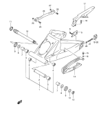 SUZUKI, GSX 1300 R Hayabusa K3, HINTERER SCHWINGARM