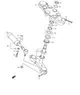 SUZUKI, GSX 1300 R Hayabusa K3, HALTERUNG LENKUNGSDAEMPFER