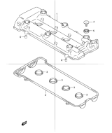 SUZUKI, GSX 1300 R Hayabusa K3, ZYLINDER KOPF ABDECKUNG