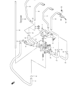 SUZUKI, GSX 1300 R Hayabusa K3, LUFTMEMBRANVENTIL