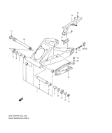 SUZUKI, GSX 1300 R Hayabusa L0, HINTERER SCHWINGARM