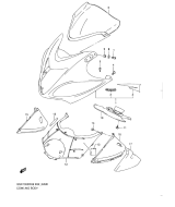 SUZUKI, GSX 1300 R Hayabusa L0, VERKLEIDUNG